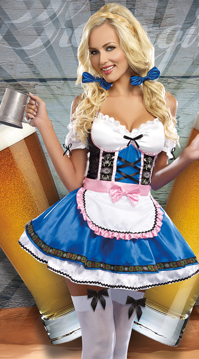 F1618 German Beer Beauty Oktoberfest Costume